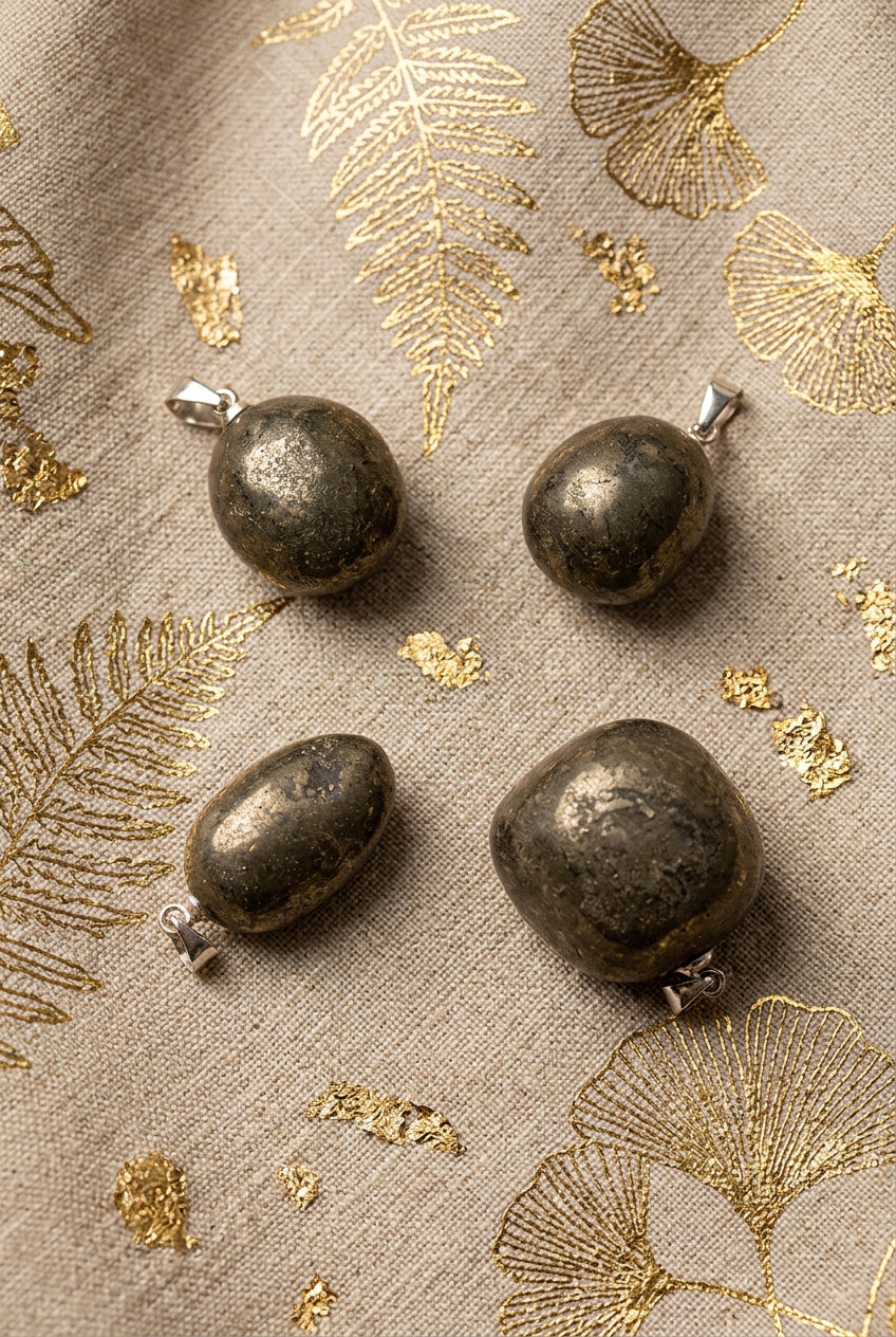Pendentif pyrite