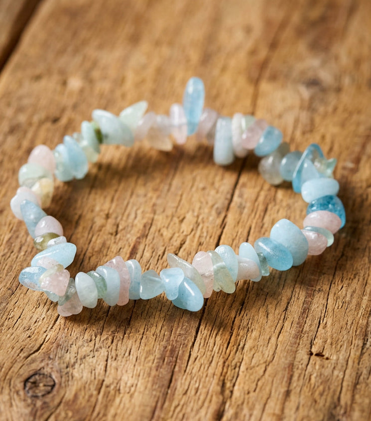 Bracelet baroque béryl