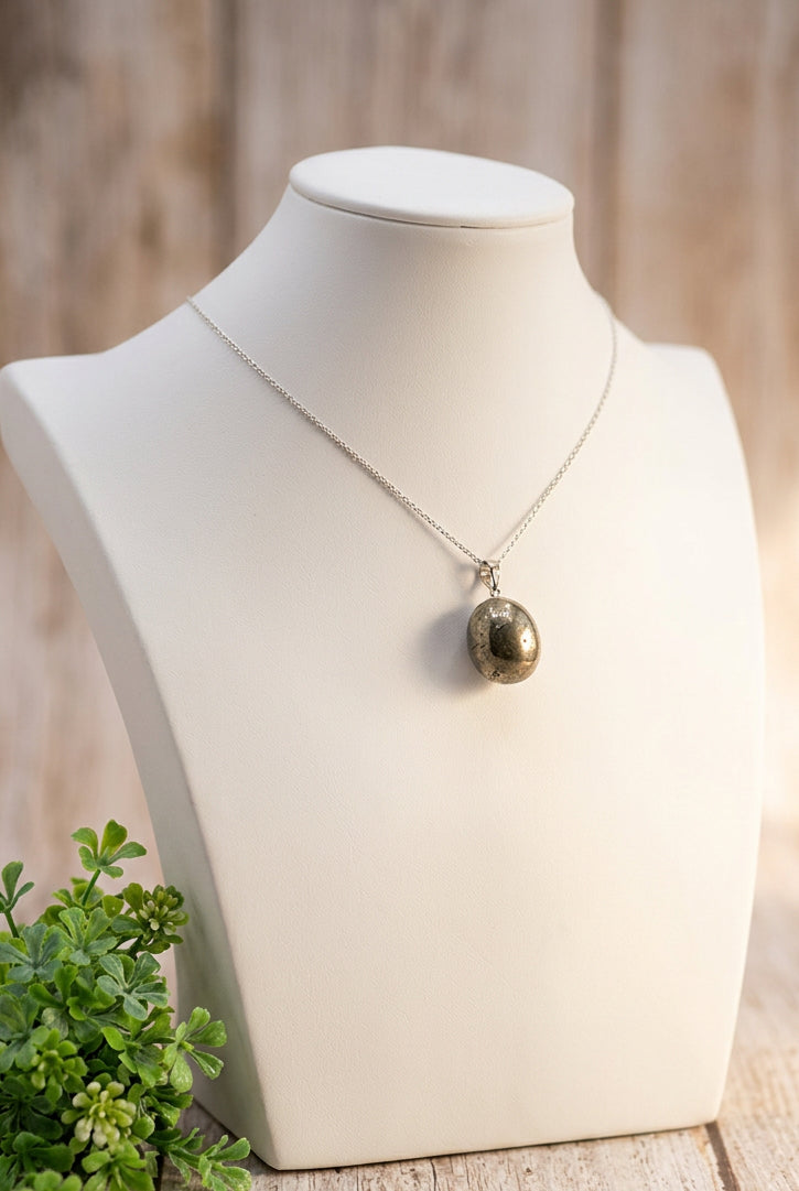 Pendentif pyrite