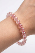 Bracelet quartz fraise