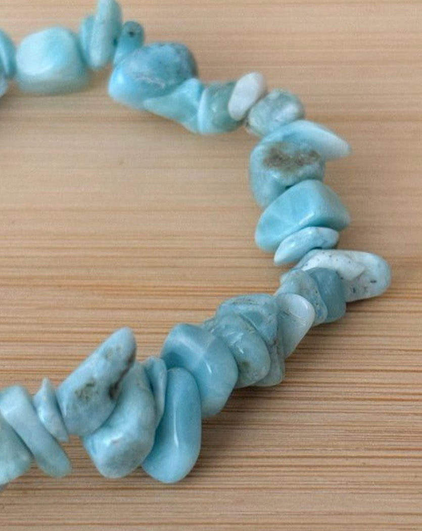 Bracelet baroque larimar