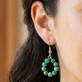 Boucles turquoise du Tibet