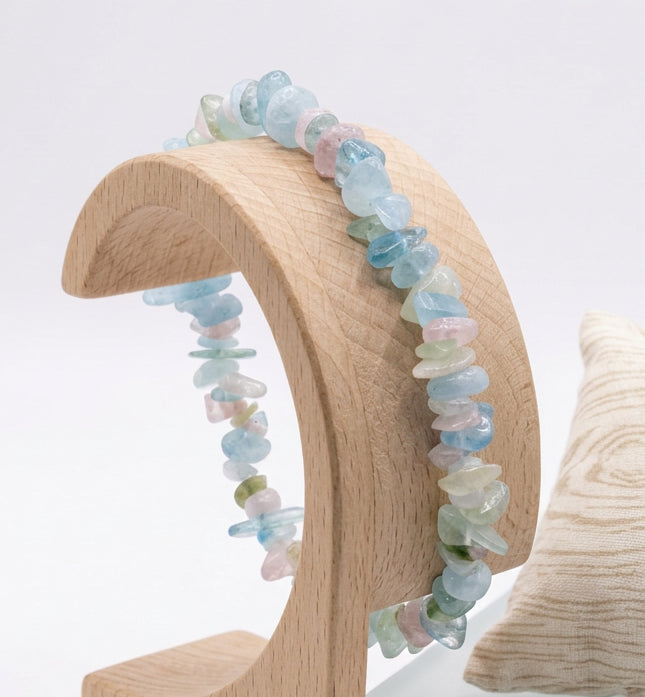 Bracelet baroque béryl