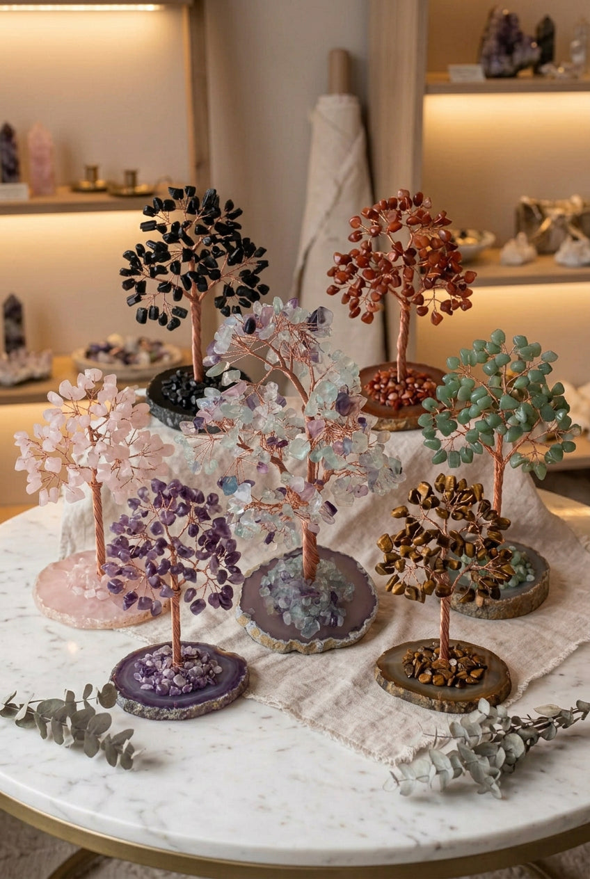Arbre de vie fluorine multicolore