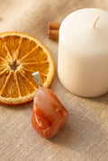Pendentif agate orange