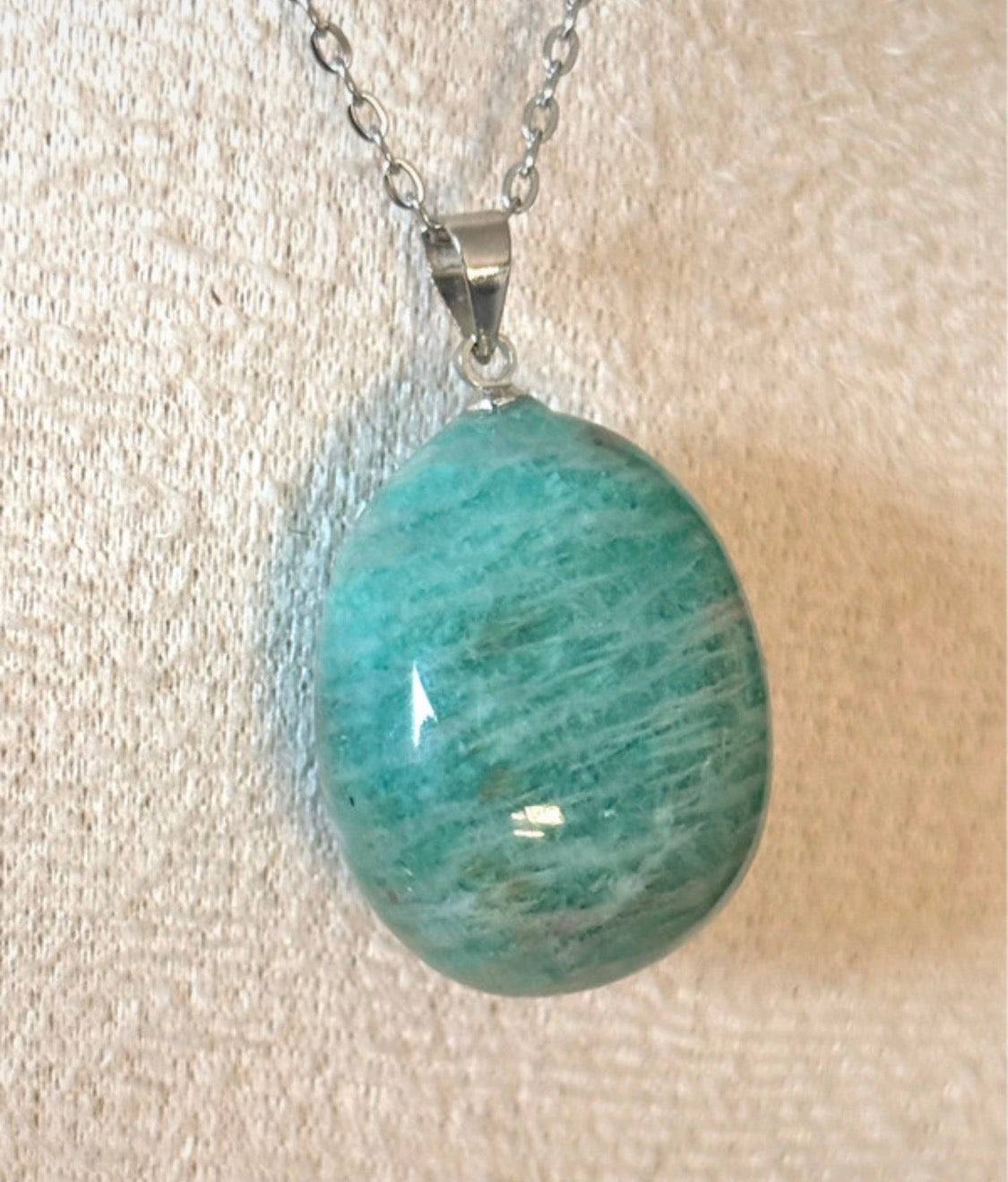 Pendentif amazonite