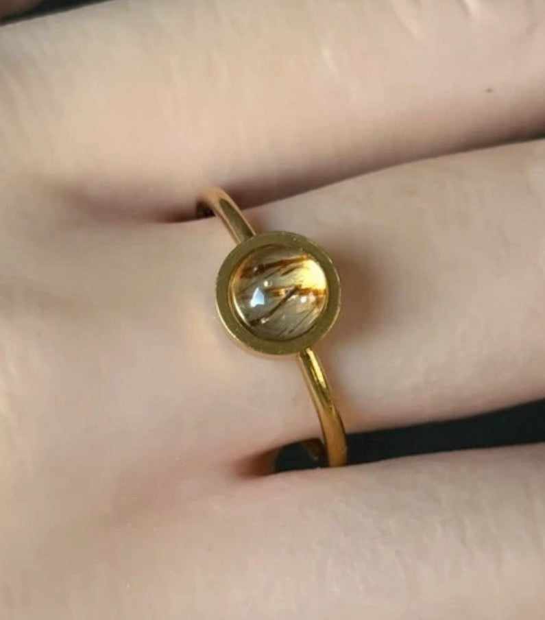 Bague fine super seven