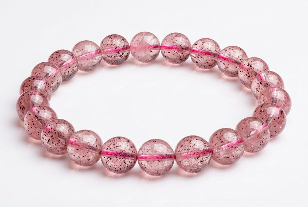 Bracelet quartz fraise