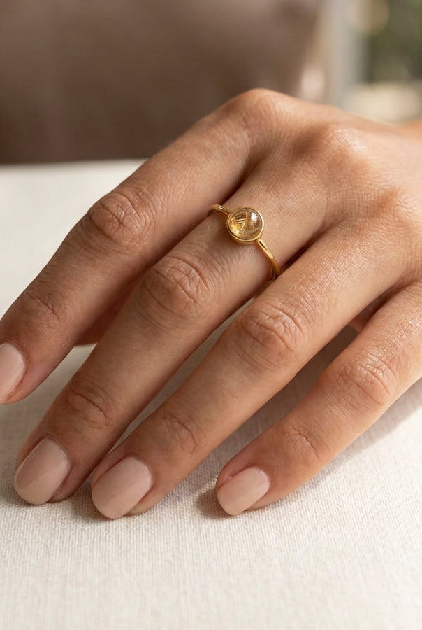 Bague fine super seven