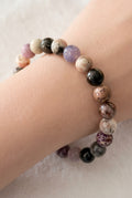 Bracelet tourmaline multicolore