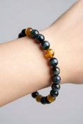 Bracelet œil de tigre doré